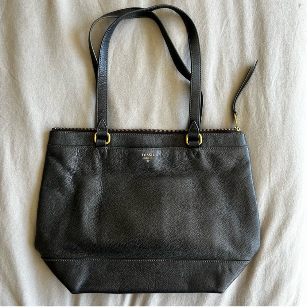 FOSSIL Pebbled Leather Shoulder Bag